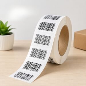 Barcode Sticker Roll per meter