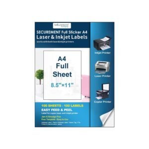 Label Sheets A4 10 Pack
