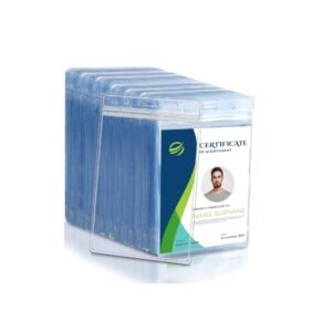 Id Card Holder Vertical Pvc