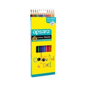 Colour Pencils - Apsara 12 Shades
