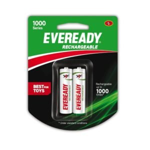 Battery Aa Eveready Pack Of 2