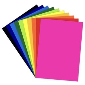 Bilapur A3 Colour Sheets Or Multicoloured Sheets In A Pack Of 100