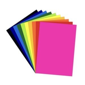 Thick Chart Paper - Bright  Colours