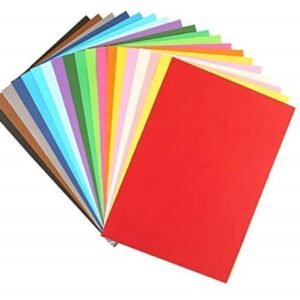 Neon Colours 3 D Colour Sheets - A3