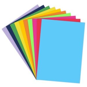 Pack Of 100 Flouscent A4 Sheet 100 Sheets Bundle