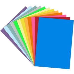 Bilapur A4 Colour Sheets Or Multicouloured Sheets In A Pack Of 500